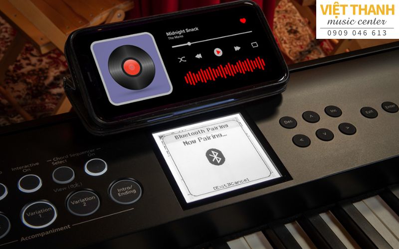 Kết nối Bluetooth với đàn piano điện Roland FP-E50
