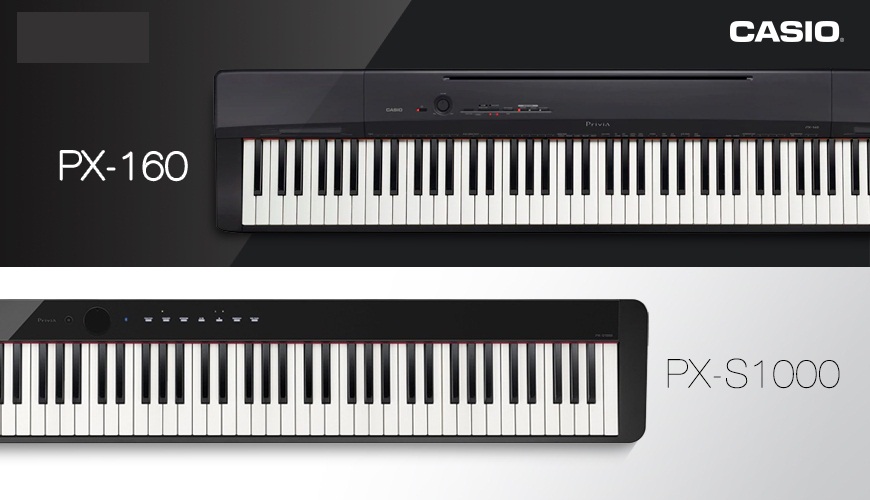 Nên mua đàn piano điện Casio PX 160 hay Casio PX S1000